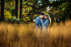 Engagement Session at Norfolk Botanical Gardens