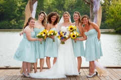 Bride And Bridesmaids
